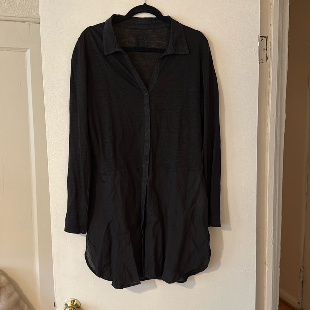 120% Lino Button Down Dress Or Top